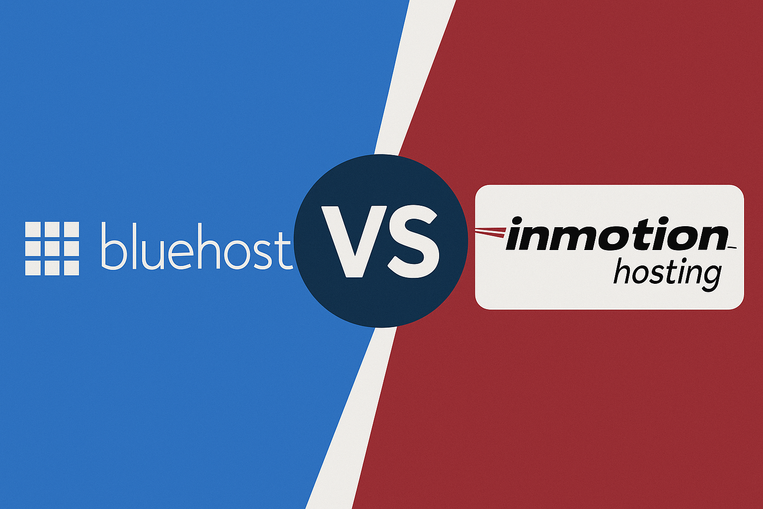 Bluehost Vs Inmotion hosting